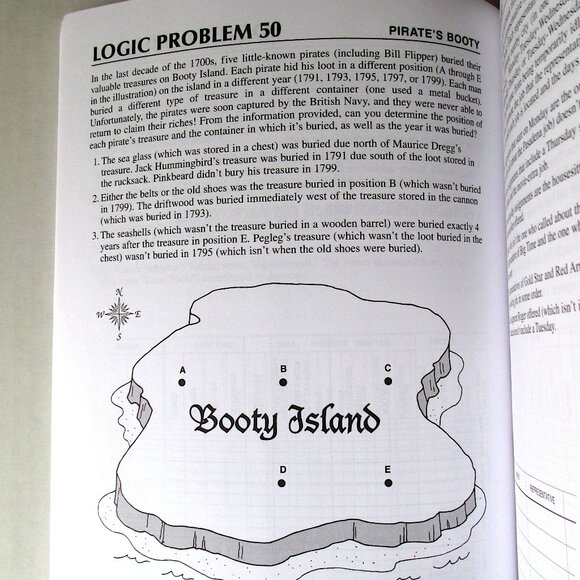 Book: Ultimate Grab A Pencil Book of Logic Problems - Picture 3 of 6